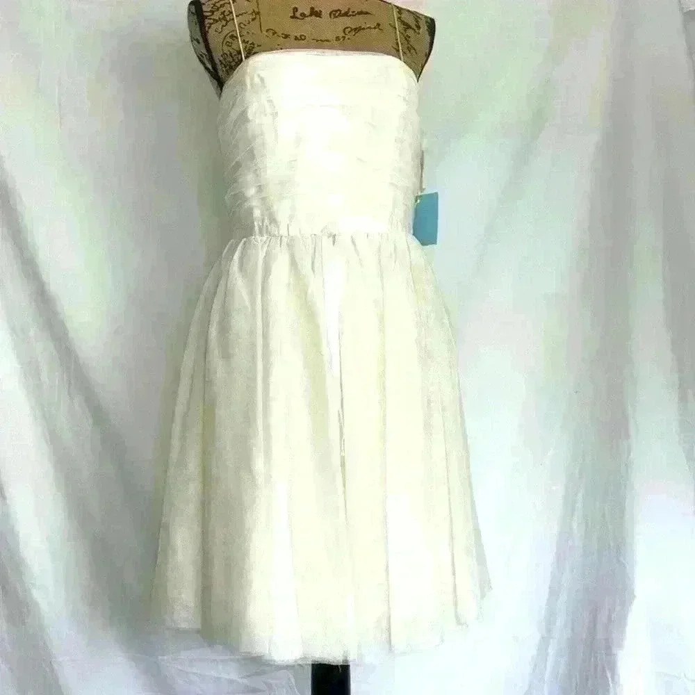 CeCe by Cynthia Steffe Women's Tulle Fit & Flare Dress - Picture 4 of 9